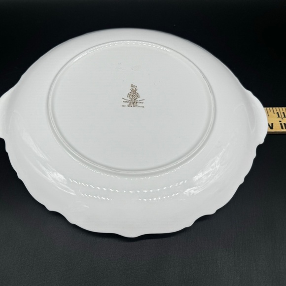 Royal Doulton Fontainebleau Cake Serving Plate Bone China England - Picture 4 of 5